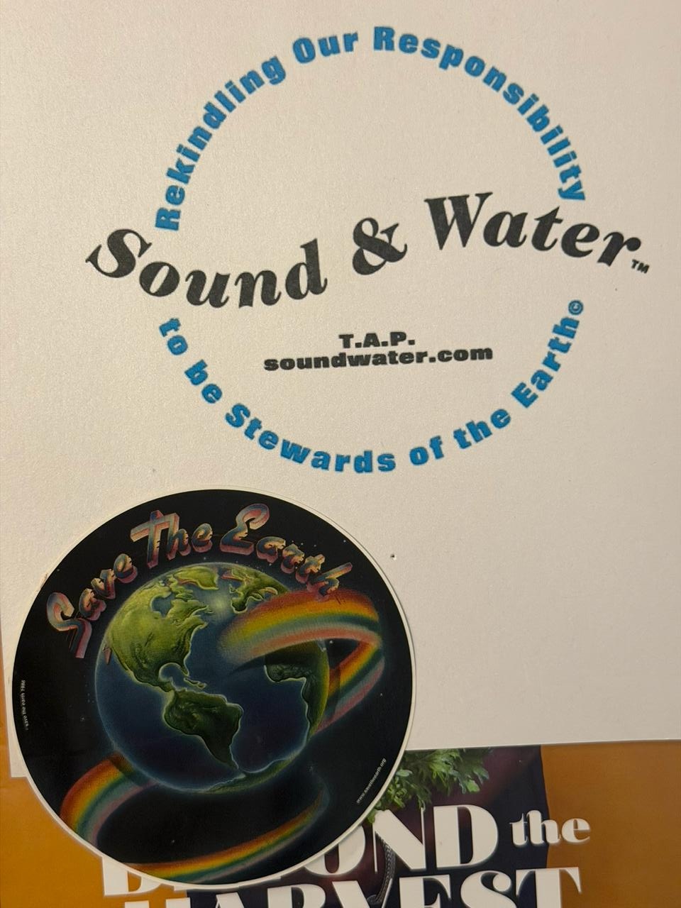 SoundWater and Save the Earth material