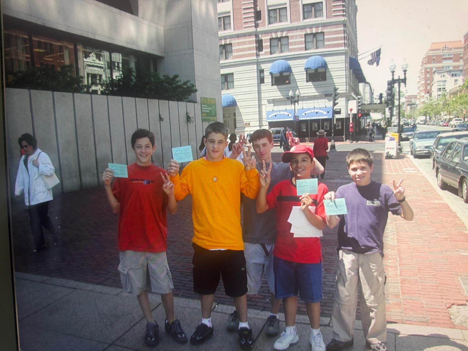 Young participants during an early Big Prayer Museum community initiative in Boston