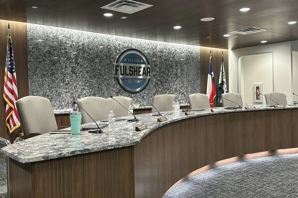 City of Fulshear Council Chambers in Fulshear, Texas