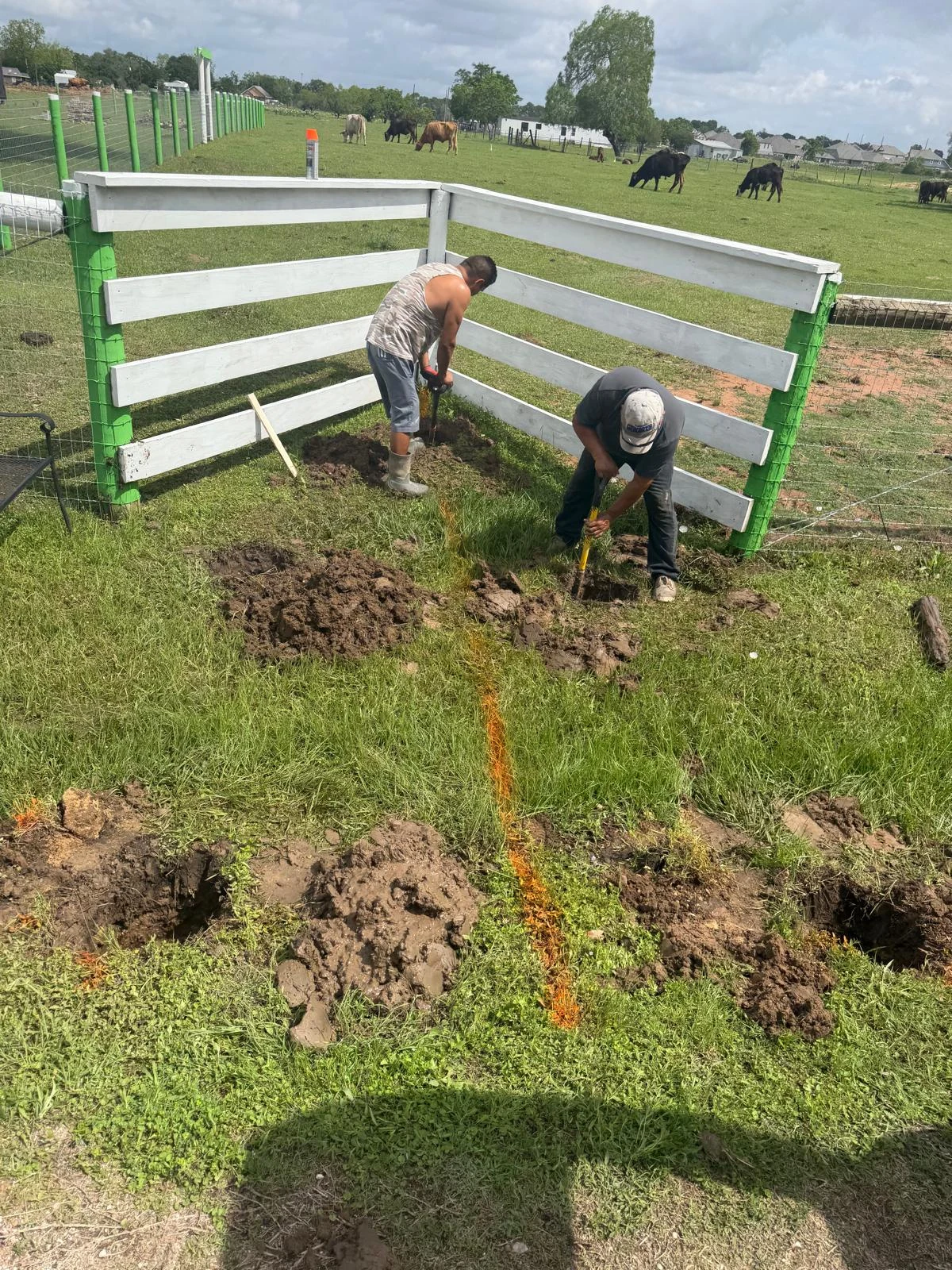 Breaking ground