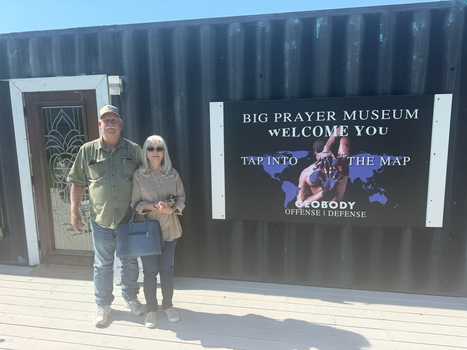 Visitors at Big Prayer Museum