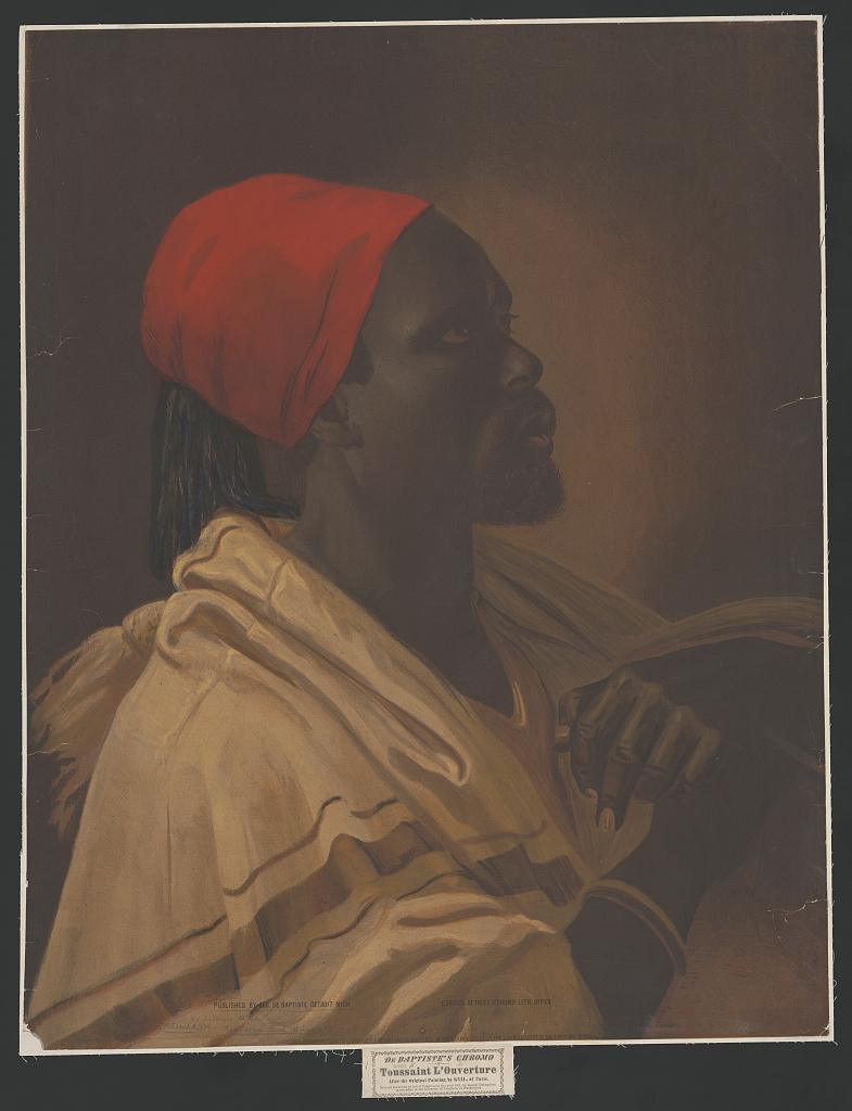 Portrait print of Toussaint L’Ouverture
