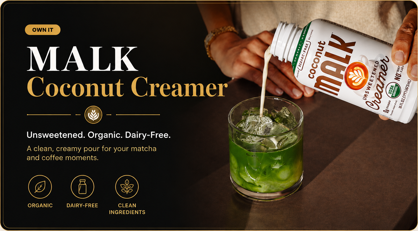 MALK Coconut Creamer Own It activation concept