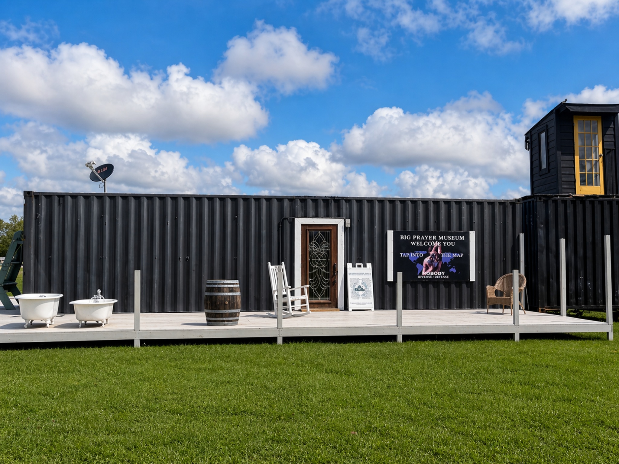 Big Prayer Museum campus exterior