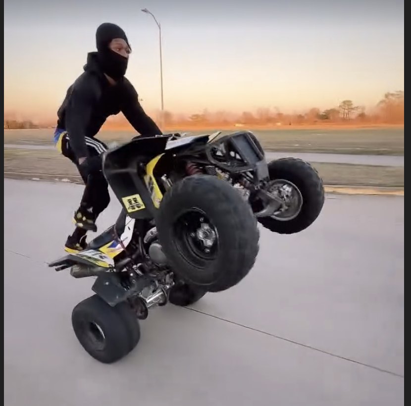 J.PAPE ATV stunt riding